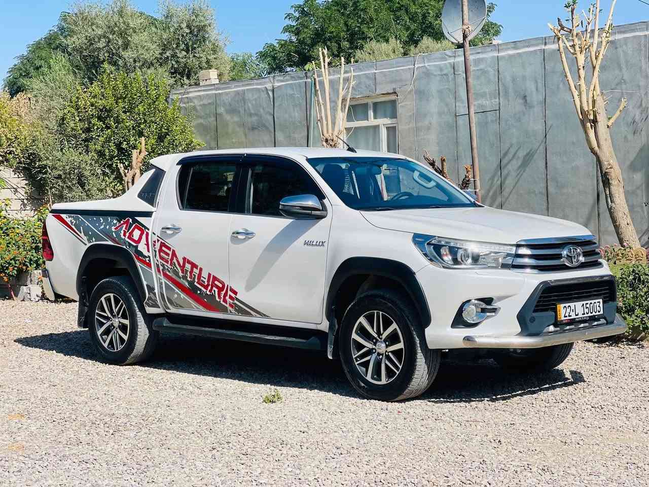 السلام عليكم ورحمة الله وبركاته
سيارة گاز فور ويل 

موديل 2018 فول مواصفات 

تخم تاير 

شرط گير محرك اكسل 
السعر 265$ بيه مجال 
رقم الهاتف ***********

رقم اربيل سنوية جديدة
