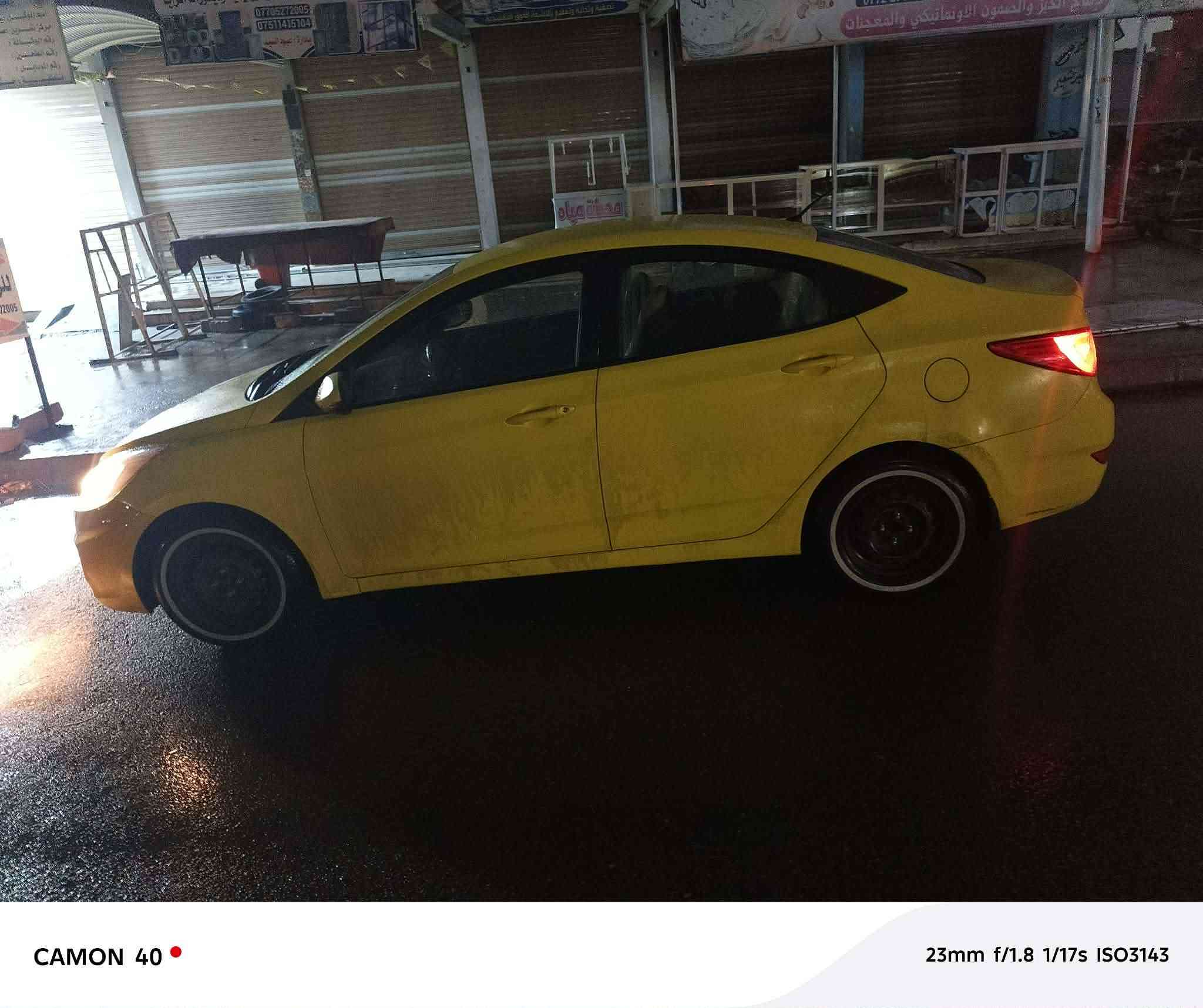 السلام عليكم للبيع أكسنت موديل 2015 سنوي 2029  رقم بغداد مشروع وطني كاربون بانزين هيئه 75 الف غرامات صفر السعر 90  وبيها مجال رقم  *********** ورقم ***********
