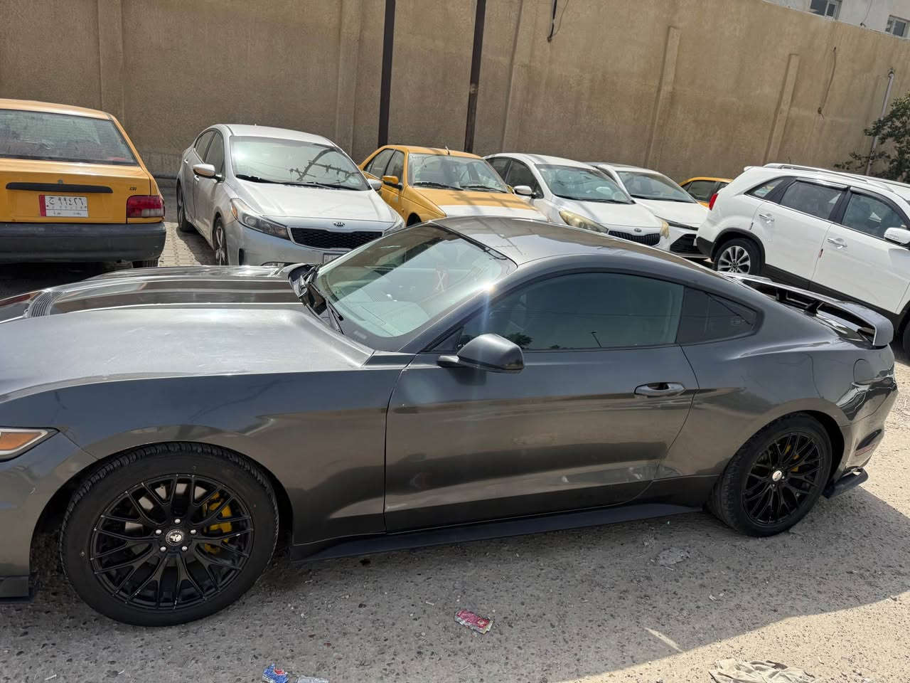 موستنك 2017 
V6 
مواصفات شفتات 
سبورت ونورمال 
كت GT
بنيد محدث 
حادث السياره جاملغ امامي 
وربع باب 
صبغ جسر لغد بسبب حادث ترتيب السياره 
سيارة كامله من كل نواحي صدر كير مكينه ما مفتوحة 
حجر بيئه بلإضافة سياره على وضع شركة ستوك بدون برمجة 
للتواصل واتساب فقط متوفر 
حاليا موقعي اربيل بيع مستعجل السعر 140
*********** بغداد, العراق
