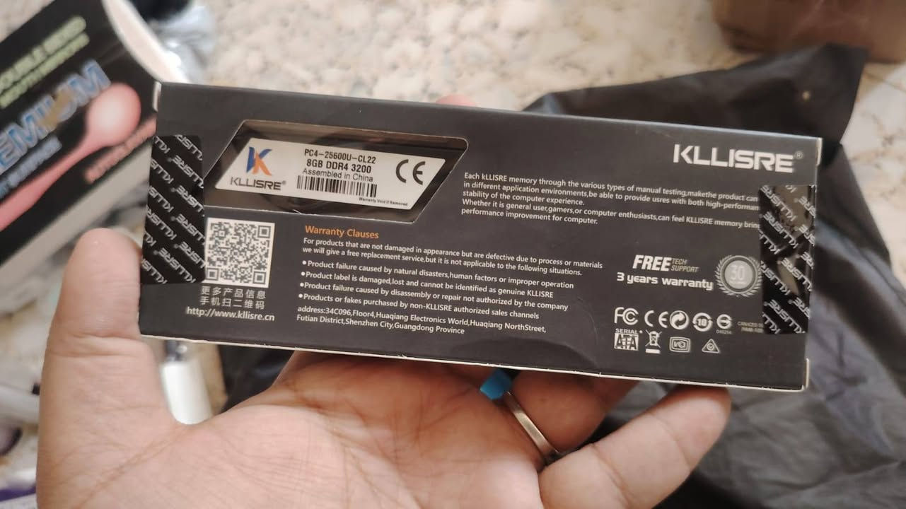 السلام عليكم متوفر رام انطونه سعر باليرضئ الله
رام: DDR4 
سعة: 8 جيجابايت
السرعه: 3200 ميجاهرتز (PC4-25600U).
ضمان: شركه 3 سنوات ع فحص


**إذا كنت صاحب هذا الإعلان وتريد حذفه لأي سبب، رجاءا أرسل رسالة إلى الدعم الفني**