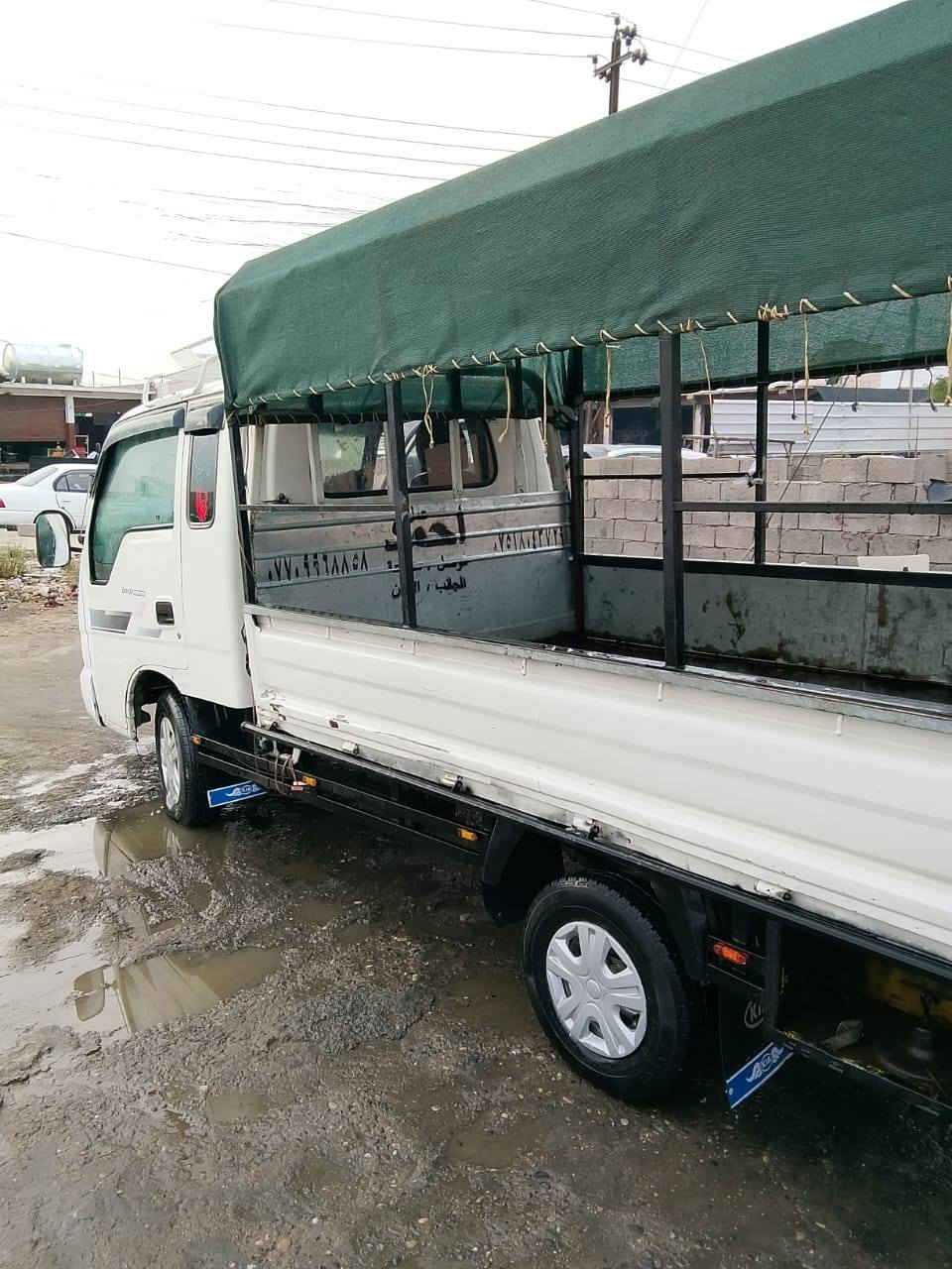 موديل 2001 مكانها داخل ((الموصل)) 73بيها مجال
سبعه چنگال قماره وربع
سنويه ورقم دولي جدد شرط التحويل 
قطره صبغ مابيها 
مكينه معمره رايمن 
باتري جديد تخم تاير جديد 
كهربائيات كلها شغاله شرط 
نشرات سياره مال جناي جاهزه 
سعرها 73$ وبيها مجال للطيبين
ماعجبك المنشور لاتعلق اعبره ورحم الله والديك
تواصل *********** 
***********
