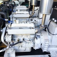 مولد افيكو إيطالي • 4 سلندر • ستانفورد 40KVA