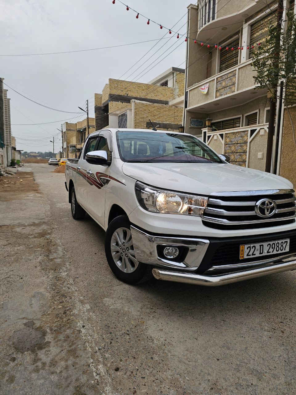 سلام عليكم بيكم تيوتا موديل 2022 فول بصمة مكفولة سونار منشور. معه صور رقم اربيل اب اسمي تريد تحويل تريد وكالة 
ماشيه 93 مكانها بغداد رايدها 265 بيها مجال بسيط  ***********
