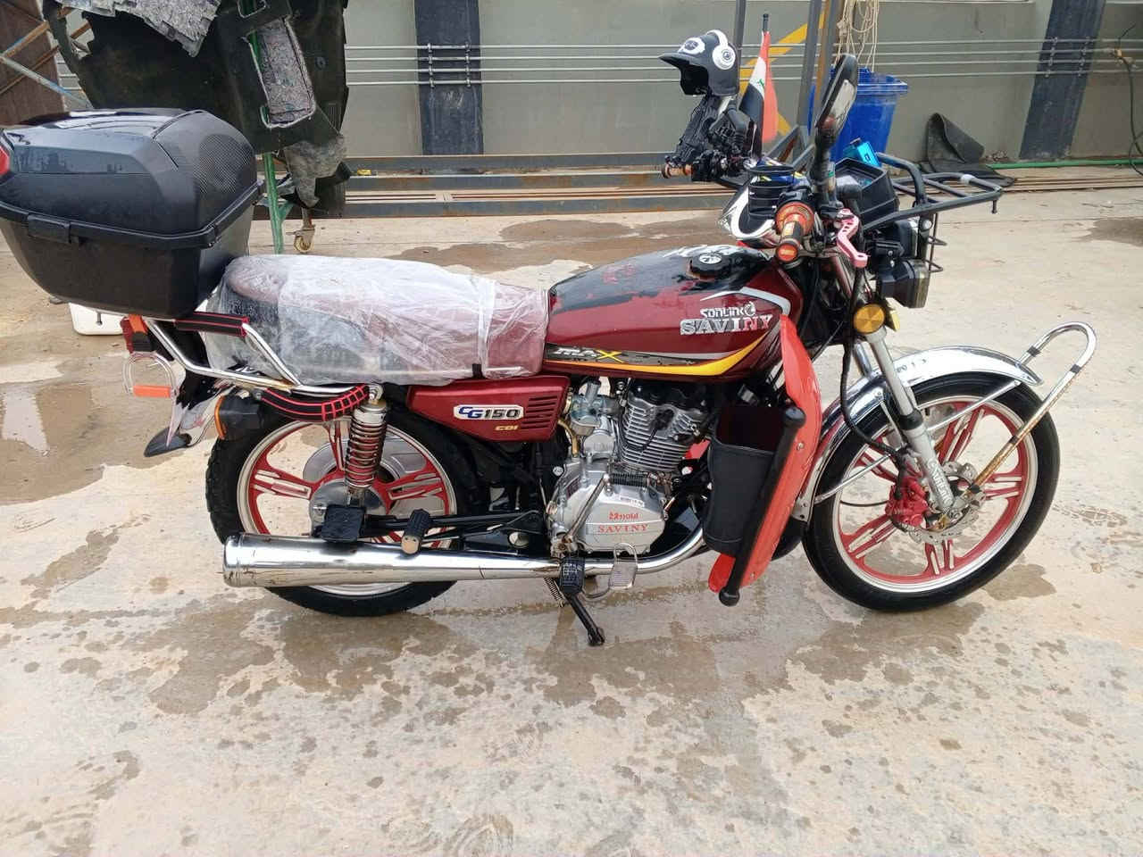 السلام عليكم  مكلف بالنشر

ماطور للبيع سيفان موديل 2022 محرك ما مفتوح وضع شركة السعر  600 وبي مجال قليل

 للاستفسار اتصل ***********
