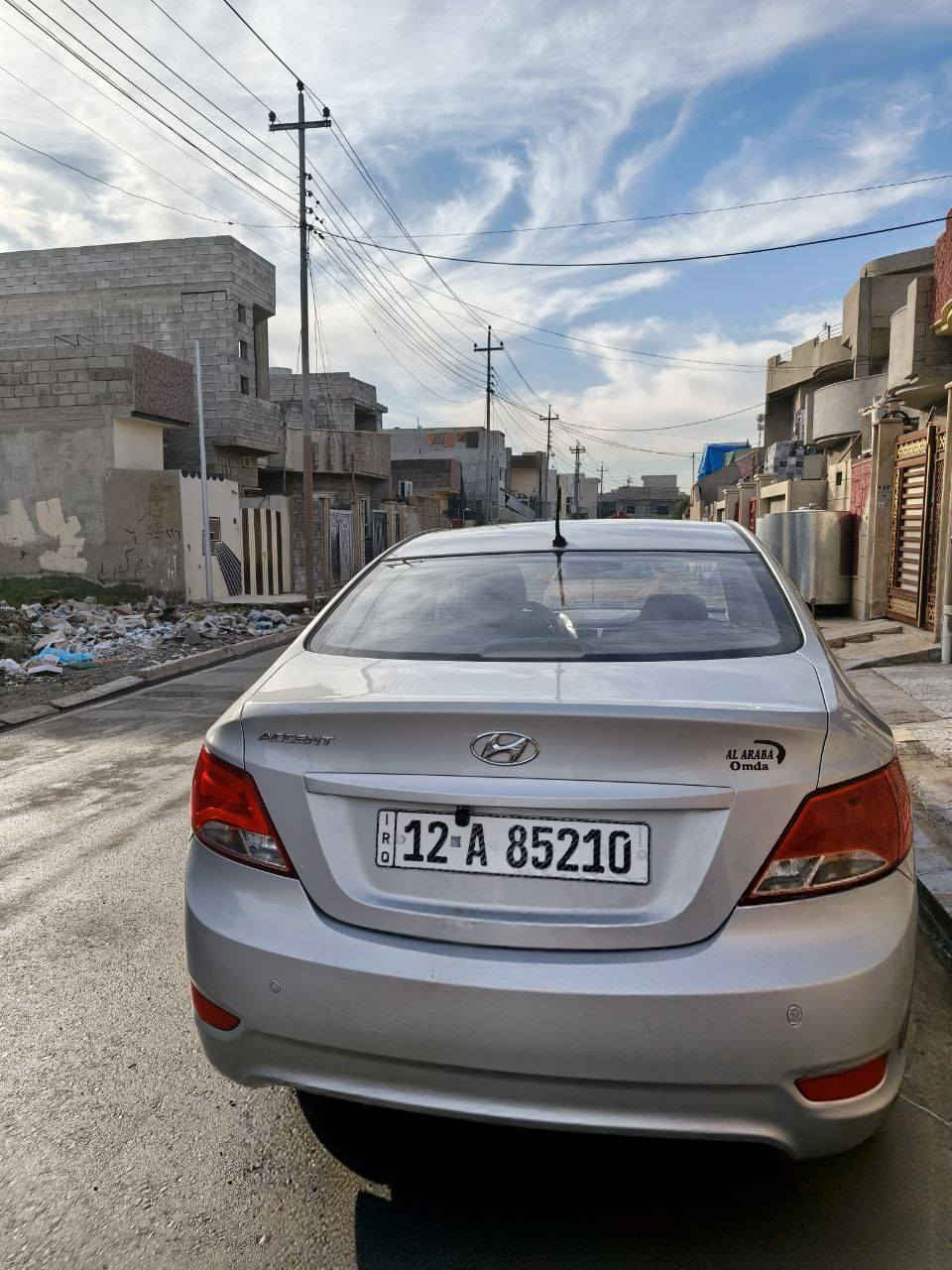 للبيع 
 اكسنت مضلع ٢٠١٦
رقم نينوى انكليزي شرط التحويل 
سنوية ماساقطة
مواصفات🔻🔻
وارد/ خليجي   ضرر قطعتين تبديل شرط بدون اي داخل سونار موجود جديد
كب 
نظام ABS
اشاير بالمري
جام كهربائي 
كير توماتيك  
محرك /١٤٠٠/ 
تبريد شرط🧤
تدفئة شرط🔴
سنوية ما ساقطة
شرط كير ومحرك
(سيارة جدا نضيفه وماتحتاج اي مصرف) 
كابون بانزين بيها 
نظام اقتصادي ECO
4 دسك
للاستفسار اتصل 
***********/ اسيا
