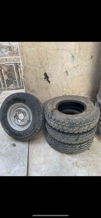 تايرات جدد قليل مستخدمات07751974880