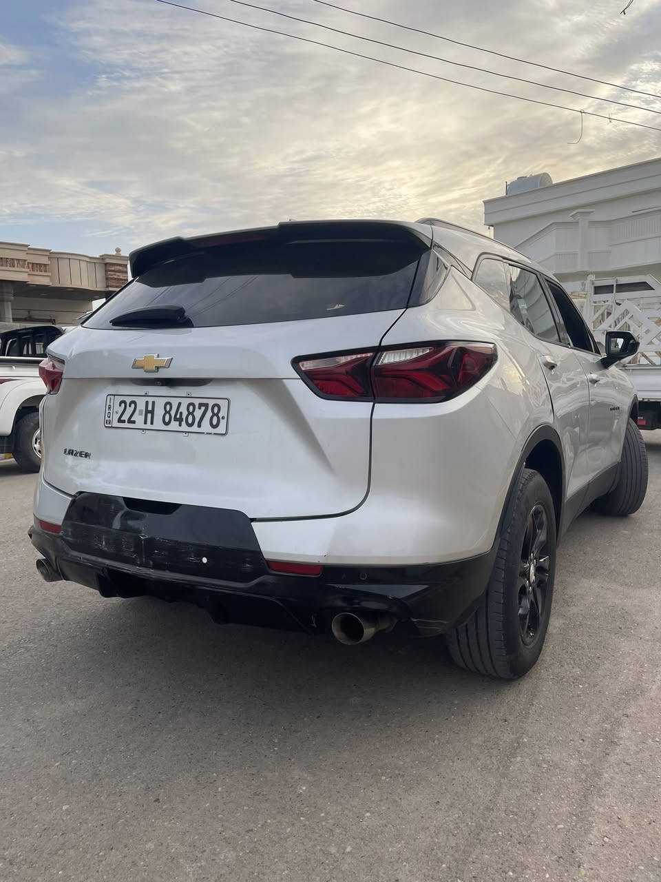 بليزر للبيع موديل 2021 بيها 3 قطع تبديل والجاملغ الخلفي تصليح وحده من القطع بأمريكا والصورة موجودة
محرك 4 سلندر
السعر شدتين وبيها مجال
 التفاصيل على الرقم ‭0782 229 1993‬
غير متواجد على الفيس
