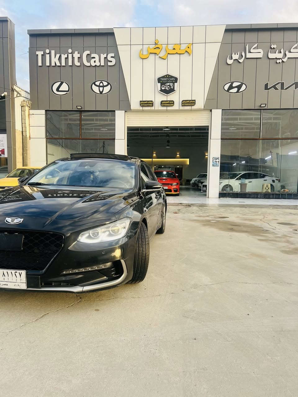 سلام عليكم .
للبيع سياره ازيره مِـטּ نوع گرانجر فول مواصفات ، شرط التحويل والغرامات …

مواصفات السياره .
1- حساسات خلفي ، أمامي
2- كامرات عدد 6 
3- تدفئات بل كشانه الاماميه والخلفيه
4- كشنات كهرباء 3 وضعيات
5- تخم تايرات جدد
6- المراه الجانبيه تنفتح وتنسد عند تفتيح السياره
7- سقف بونراما للأخير
8- دبل اشاره 6 
9- ويل بلادي 
10- تبريد وتدفئه 6 منافذ
.
.
ملاحظه : السياره مكفوله مِـטּ الدعاميه للدعاميه 
وترهم مراوس حسب القناعه.

السعر : 205 

للأستفسار الاتصال .. ***********
