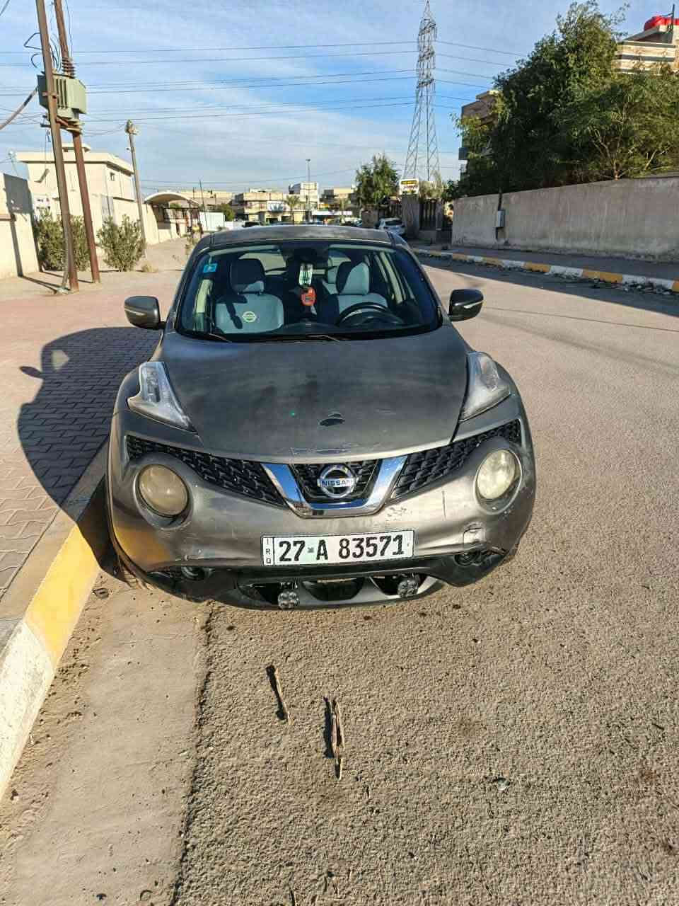 السلام عليكم سيارة نيسان جوكي 2016 رقم ذيقار بأسمنى مشروع وطني السيارة بيهة جرود يرادلهة صبغ أو بوليش السيارة جاهزة مابيهة كل نقص السعر:69 المكان:بغداد الغزالية الرقم:***********
