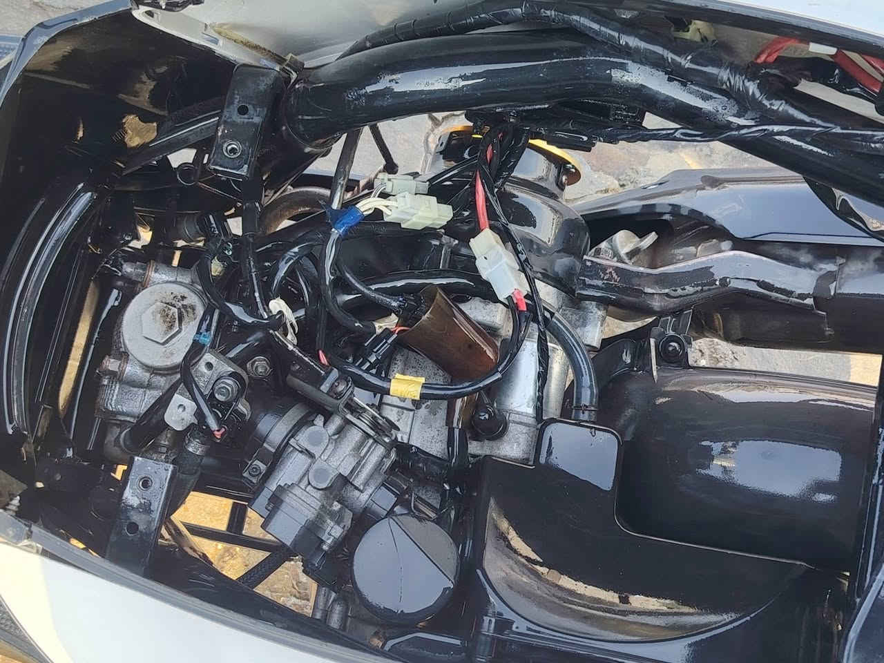 دراجه للبيع ماكس بوليسي نوزل التواصل***********
مكفوله من كلشي ومكفوله من السرقه 
الدراجه مامحتاجه اي شي 100/100
 بيه لايت زنون 
محرك مامفتوح مكفوله 
نكره سلف 
بريك شغال خلفي امامي 
محرك شوفت عينك 
مكاني بابل القاسم …  السعر 730 وبيه مجال
