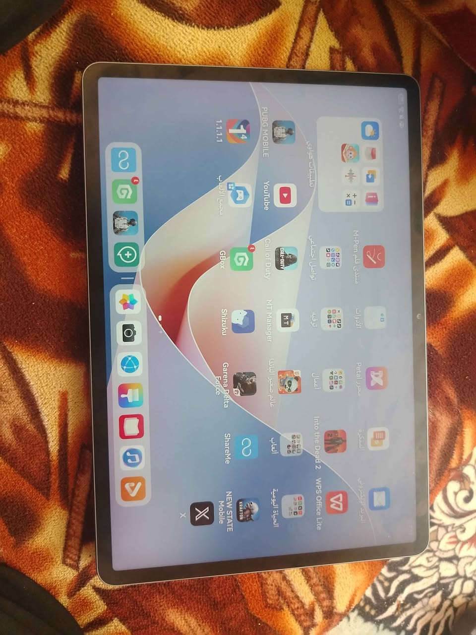 ايباد هواوي شاشه ورقيه جهاز راقي بكلشي للعمل اللألعاب جهاز كلش عملي وحتى قلم وياه سعره450 وبي مجال عمارة, ميسان


**إذا كنت صاحب هذا الإعلان وتريد حذفه لأي سبب، رجاءا أرسل رسالة إلى الدعم الفني**