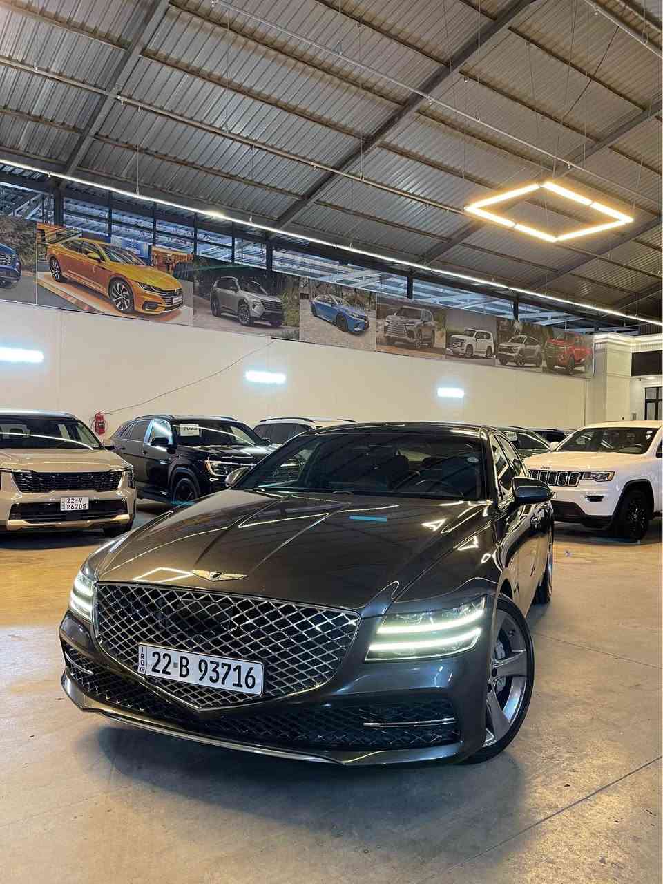 Genesis G80 خليجي 
موديل :2021
V6 3.5 twein turbo 
ماشي : 77km
فول فول مواسفات 1/1
بدون سبوغ بدون تعديل كفالة عامة حتا دعامي بشرط 
موبايل : ***********
واتساب : *********** مخمور, أربيل
