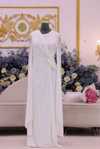 فستان عقد • ملبوس نص ساعه • نجف