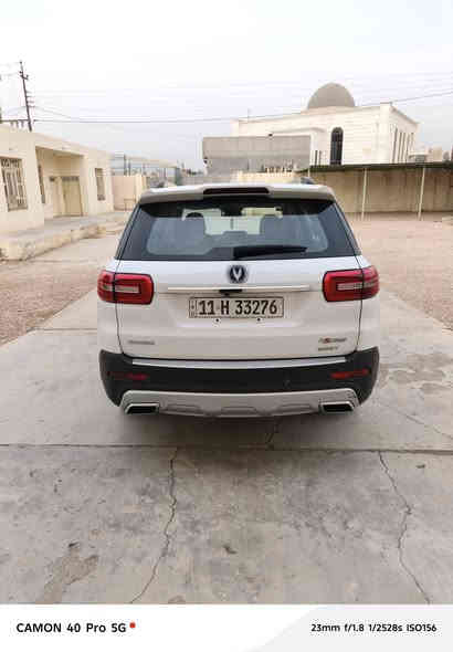 للبيع او مراوس شانجان cs95  موديل 2019 محرك 2000 تيربو اربعة سلندر اعلى فئة 7 راكب تعمل بانزين عادي من الشركة مكفولة من الصبغ والضربة كير ومحرك شركة سعر السيارة 155 ورقة بيه مجال بسيط مكان السيارة الرمادي بأسمي للأستفسار الاتصال بالرقم *********** مازن العاني  ابو غيث
