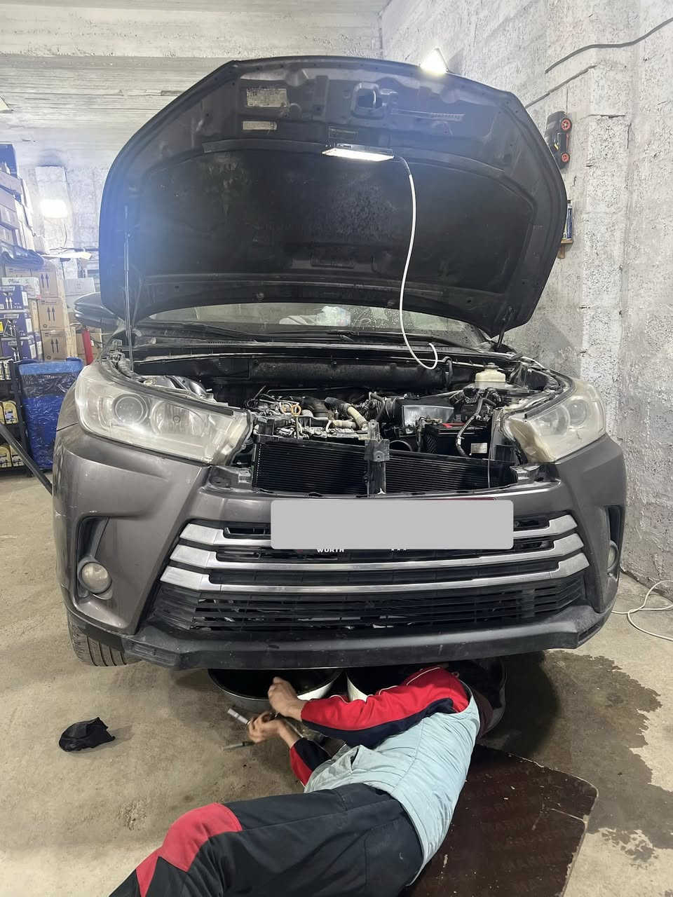 رمضان مبارك
من ورشة الاخوين تصليح وفحص السيارات بالكومبيوتر 
معالجه خبط دهن ومي  سياره هايلندر 
عنوان كركوك حي صناعي جنوبي خلف محطة بنزين الشهيد 
سايدين رئيسي مقابيل شريكة حدادة الحدباء
‏📞 *********** & ***********
