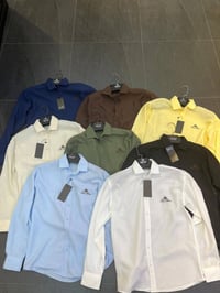 قميص لنن • مقاس S-2XL • شد ١٥