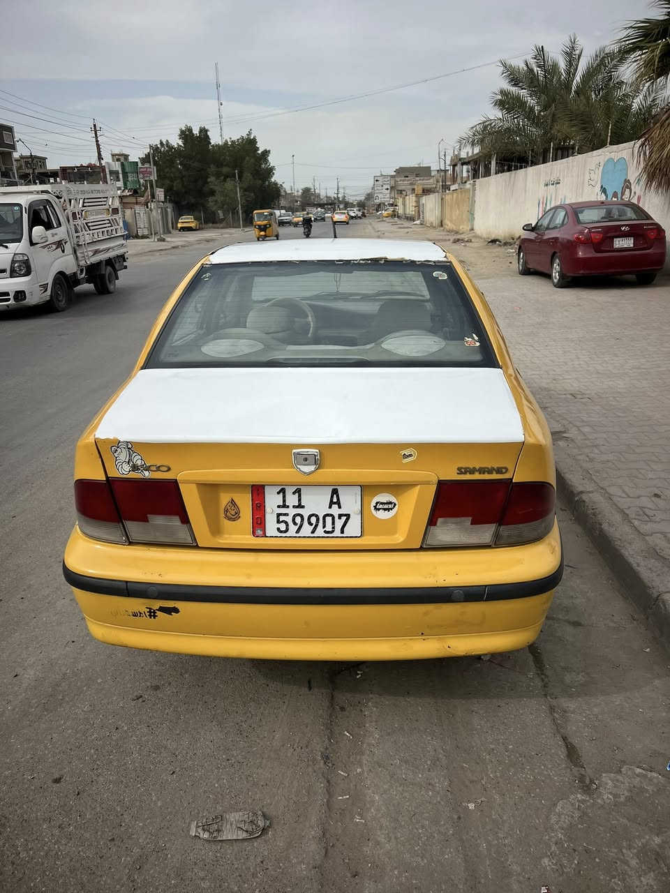 السلام عليكم سمند ٢٠١١ للبيع مكينه وكير جدد هستوني شادهن سياره كهربائياته كله شغاله تبريد شغال مصفره السياره بسمي سعره ٢٧ وبيه مجال قليل 
***********
