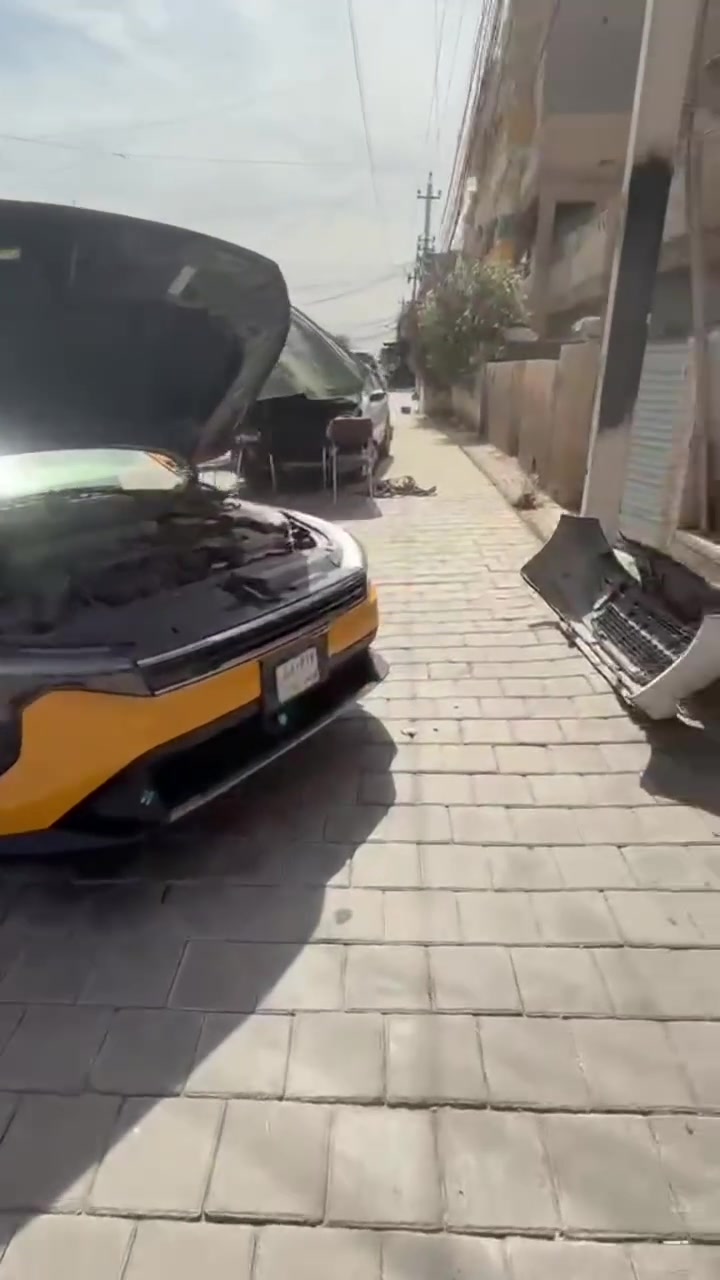 السلام عليكم من رخصة الادمن تصليح دعامية امامية k4 m25 الرياش لبيع وتصليح الدعاميات العنوان بغداد الأمين الثانيه *********** ***********
