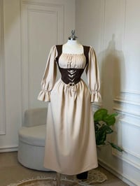 فستان برنسيس • هوريم دابل تركي • مقاسات 38-48