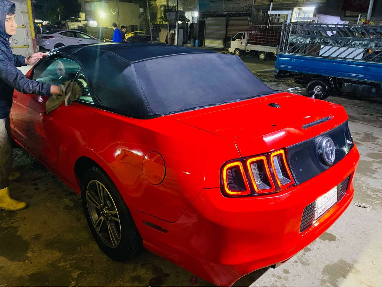 2011 موستنك
‏‎سياره جاهزه على آخر حبايه
‏‎تدفئه 
‏‎تبريد منظومه كامله جديده
‏‎محرك كير بشرط.  اي طكه بالكير ماكو 
كهربائيات كلها شغاله. كروز سرعه بالسترين شغال 
 كشف جديد
‏‎تايرات جدد 
‏‎ترايك وين متريد 
‏‎صبغ سياره حزام جماليه 
‏‎سعر السياره 75$
‏‎سياره رقم بابل هزه بعدها غير منتهيه 
‏‎مكان السياره بغداد 
*********** بغداد, العراق
