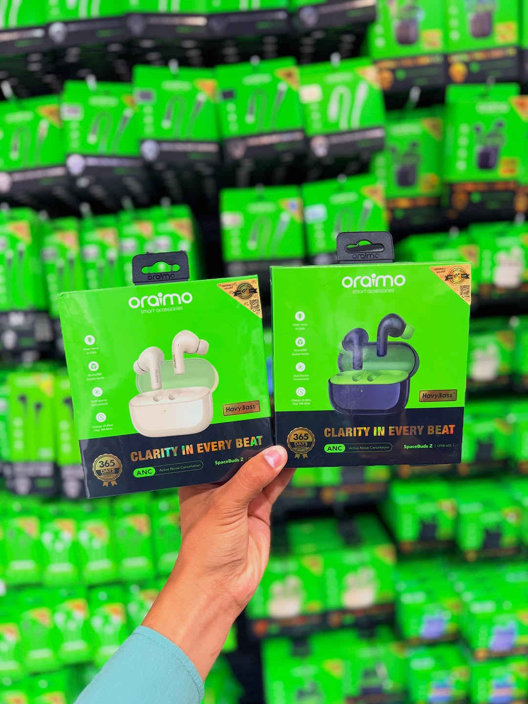 منتجات oraimo من عين الفهد 🐆✅
جمله فقط ⚠️🛒


**إذا كنت صاحب هذا الإعلان وتريد حذفه لأي سبب، رجاءا أرسل رسالة إلى الدعم الفني**