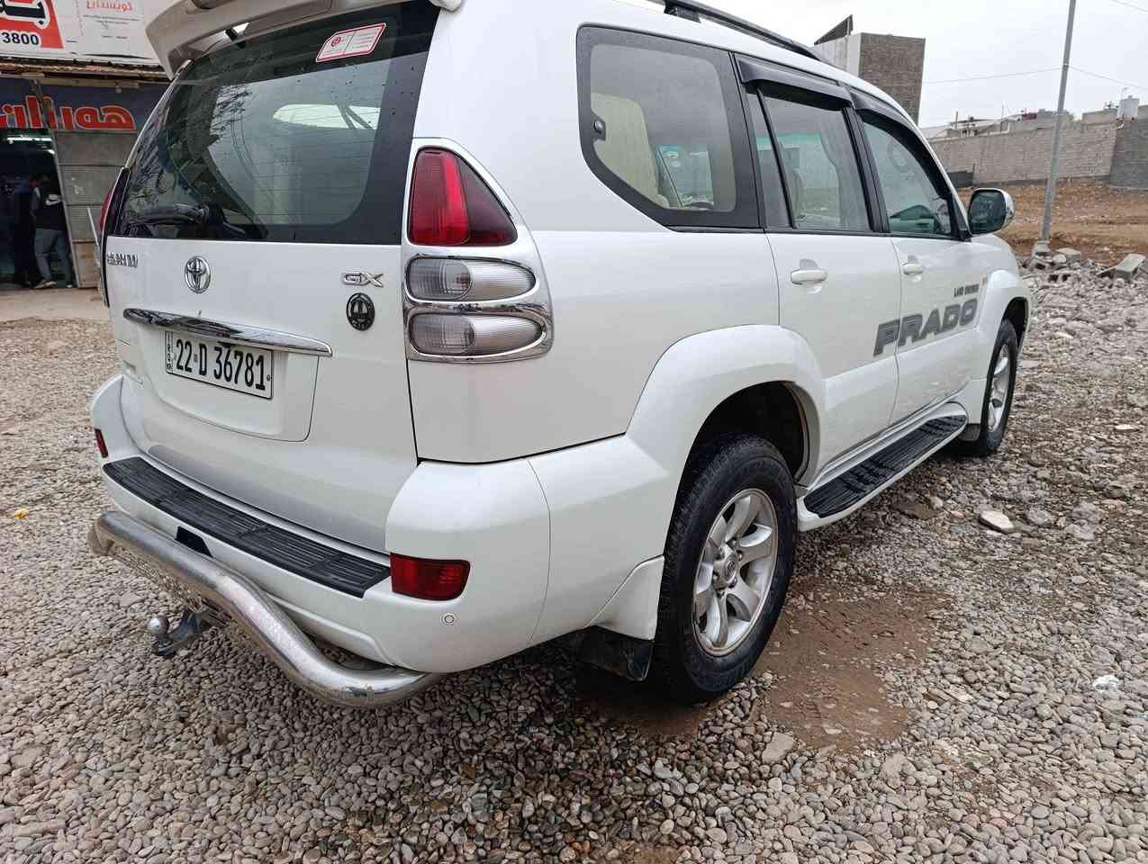 برادو 2009 كير و مةكينةي بي عةيب  
يةك بارجة بوياخى هةية دبل اكسل هةموو كياني بي عةيبة سعري 157وةرقة معملة سونةريكةيم داناوة 
*********** شمشمل, السليمانية
