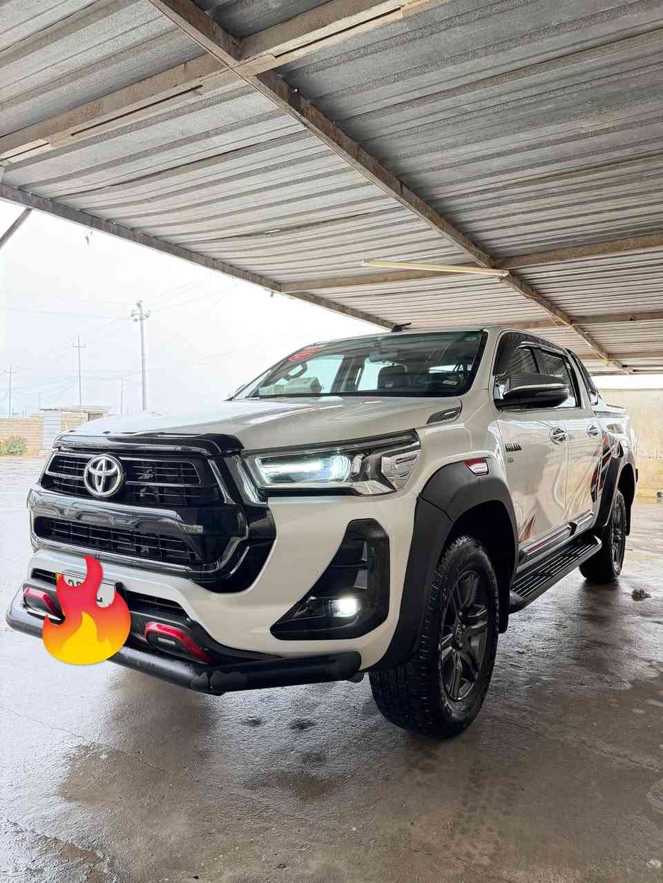 تيوتا هايلوكس تي اردي 2025 بصمه سياره جديده ماشيه 25الف مكفوله كفاله عامه من ضربه وتبديل عدا بارد ع كد شبر باب اليمين يم السايق فول موصفات بصمه تبريد كشنات شاحن مثبت سرعه بنيد جكات رقم أربيل تريد تحويل تريد وكالة السعر 410وبيه مجال للشراي استفسار اتصال 📞 
***********
