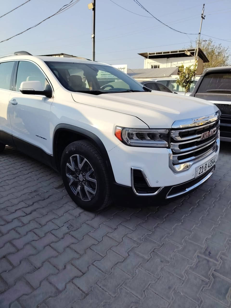 بسم الله   GMC ACADiA 2023
مكفولة مكفولة بدون سبخ 👉
بدون شاصي                     ارخص سعر من عراق(223)$
بدون تبديل
بيه  تعديل بارد فقطpdr
٣٦ الف  ماشيه.               مكان سليماني ***********
داخل رصاصي
مواصفات حلو  معرُف SLE
تايرات جديد زيروو
تغليف كشنات و ارضيات جديد
سيت  راديترات بلادي 👉
سياره جاهز خير من الله
صوره حادث موجود 👇
