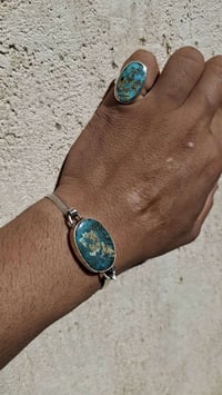 سوار فضة شابوري • خاتم رضوي قياس ١٨ • بغداد مدينة الصدر