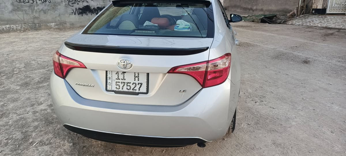 كورلا 2019 Leرقم بغداد الماني بدون صبغ بدون ايرباك بيهه بارد بالجامرلغ السكن وشخط بالجامرلغ الخلفي ماشيه 130 السعر 155وبيهه مجال للاستفسار على الرقم ***********
