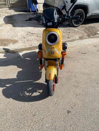 دراجه للبيع فول مواصفات مستخدمه شهر فقط كلشي ما بيه بطاريات مفوله وبري...
