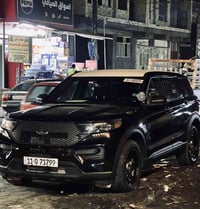 Ford Explorers Police 2023 V6 اكسبلورر بوليسي هايبرد حادث السياره بارد...