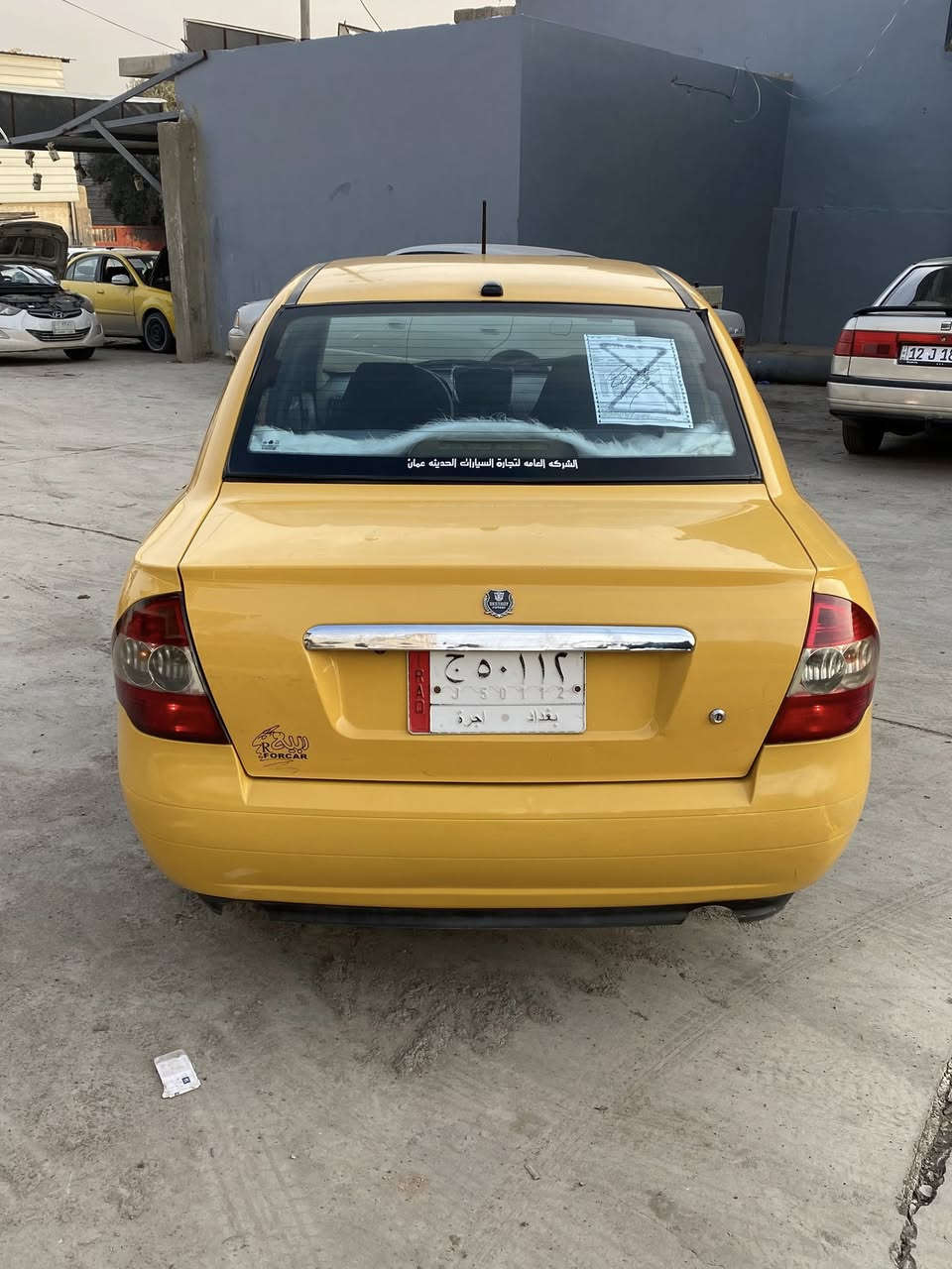 طيبه 2016رقم الماني سنويه لل 2027 طخم تاير جديد جامات كلها شغاله كلشي بيها شغال دوشمه جديده محرك بي بخار جاملج امامي مبدل صفحه السايق بس السياره بدون صبغ 
السعر 40وبيها مجال 
للاستفسار ***********
