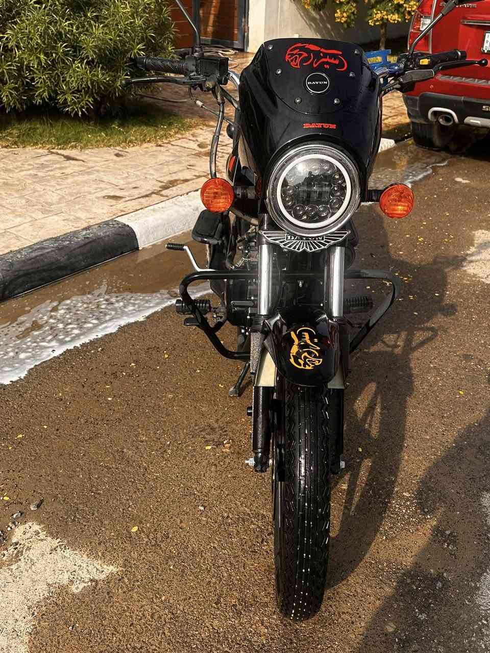 السلام عليكم دراجة دايون 2025دراجة محرك 200 ما مستعمله ونظيفة حيلل ومرقمة باسمي للتواصل *********** 
سعرة مليونين و 300 وبيها مجال
