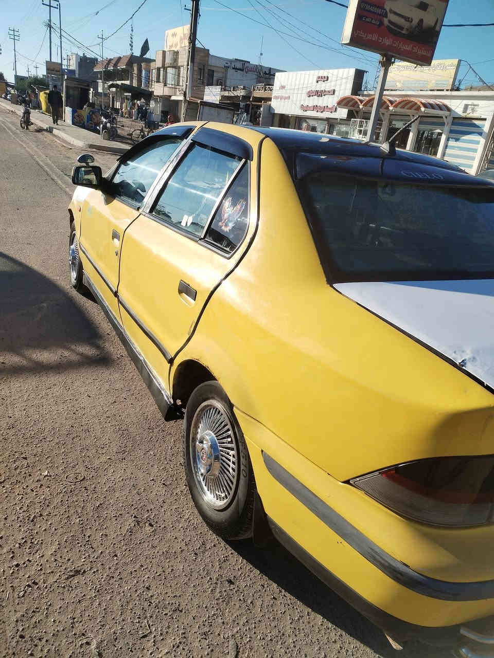 السلام عليكم للبيع سمند موديل 9رقم بغداد كير ومكينه وكهربائيات وحداديه وتخم تايرات وتبريد كله جاهز مكفوله من ضربه وصبغ وتبديل بلاديه سنويه لل 27تحويل ثاني يوم مشروع وطني مصفره هيئة وغرامات للاستفسار ولاتصال(***********)السعر 32وبيه مجال قليل مكاني بابل الحصوه
