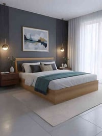 بغداد • سرير خشبي خزن • نفرين ٢٠٠×١٨٠