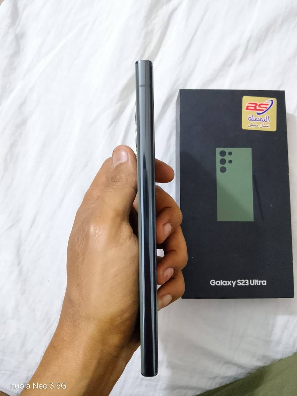 مراوس ب ايفون فقط S23التره
دبل شريحه
جهاز جديد بعده لوك
ذاكره 256 
لون رصاصي 
نضافه ١٠٠%١٠٠
ملحقاته كامله 
كارتونه وشاحنه
مراوس فقط بيفون مكاني كربلاء


**إذا كنت صاحب هذا الإعلان وتريد حذفه لأي سبب، رجاءا أرسل رسالة إلى الدعم الفني**