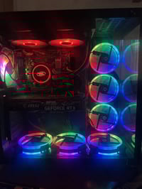 pc للبيع مواصفات:  17 10700f RTX 3060ti Msi ventus x2 oc RAM 16 GB    ...