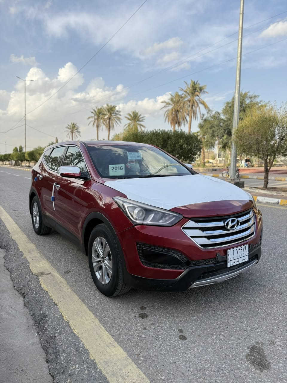 السلام عليكم سنتافي 2016 وارد امريكي بدون تعمير داخلي فقط البنيد ولجاملغ بس اي تعمير داخلي ماكو رقم ميسان تحويل ثاني يوم مكينه 2400V4 القديمه المرغوبه 
لا تنقيص ولا تبخير شرط من الشروط ولا دوانس كفاله كير مكينه حداديه تبريد تخم تاير جاهزه للاخير السياره الحمد الله اي نقص ما بيه العنوان ميسان حي المعلمين القديم 
للاستفسار ع الرقم ***********
