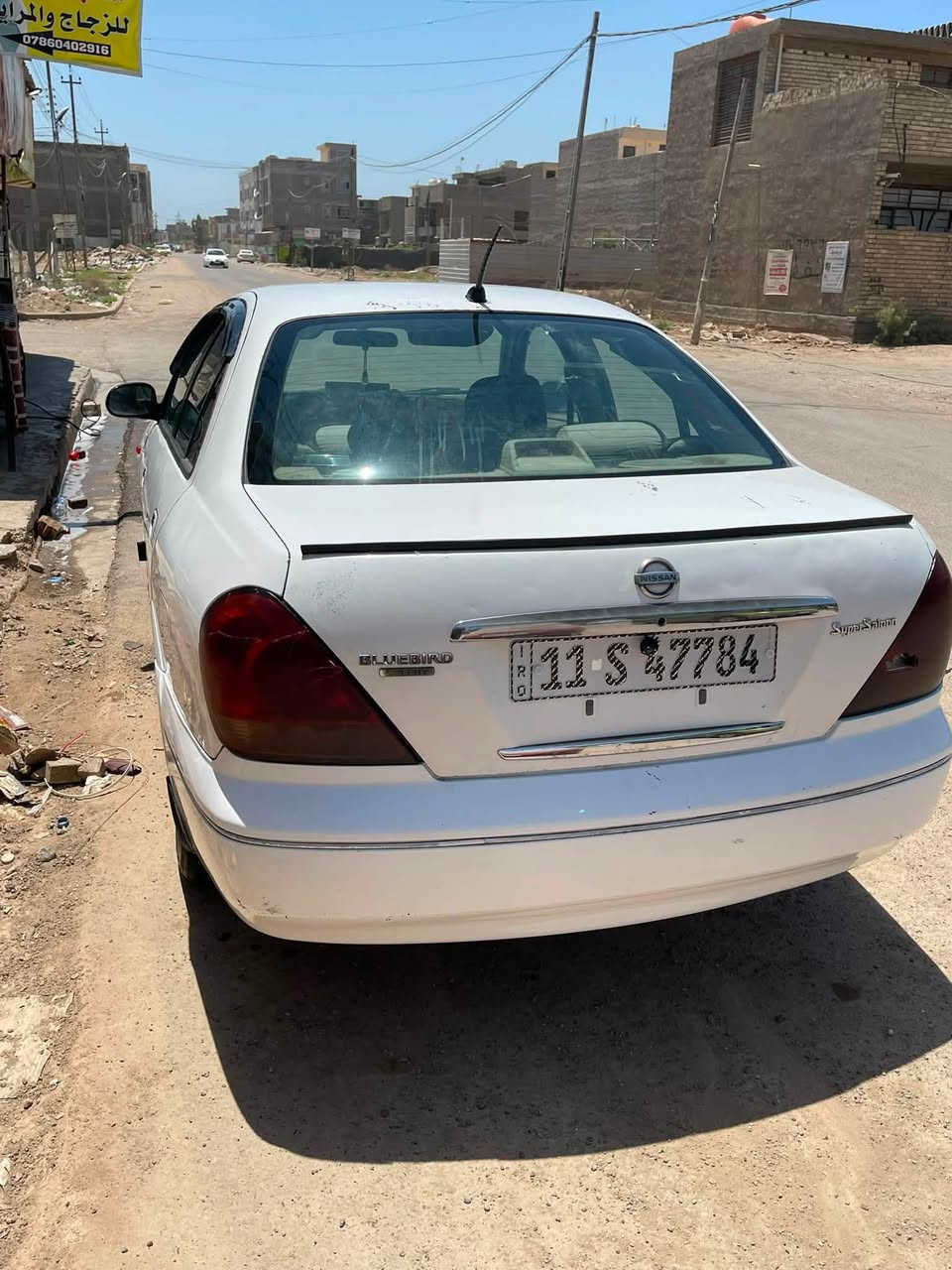 السلام عليكم نيسان سني ٢٠٠٧ ياباني كفاله  محرك وكير خير من الله رقم بغداد تحويل ثاني يوم تبريد  ثلج  السياره كير عادي 
رادلهه ترتيبات بصيطه السعر ٧٥ مكان بغداد الدوره ***********
