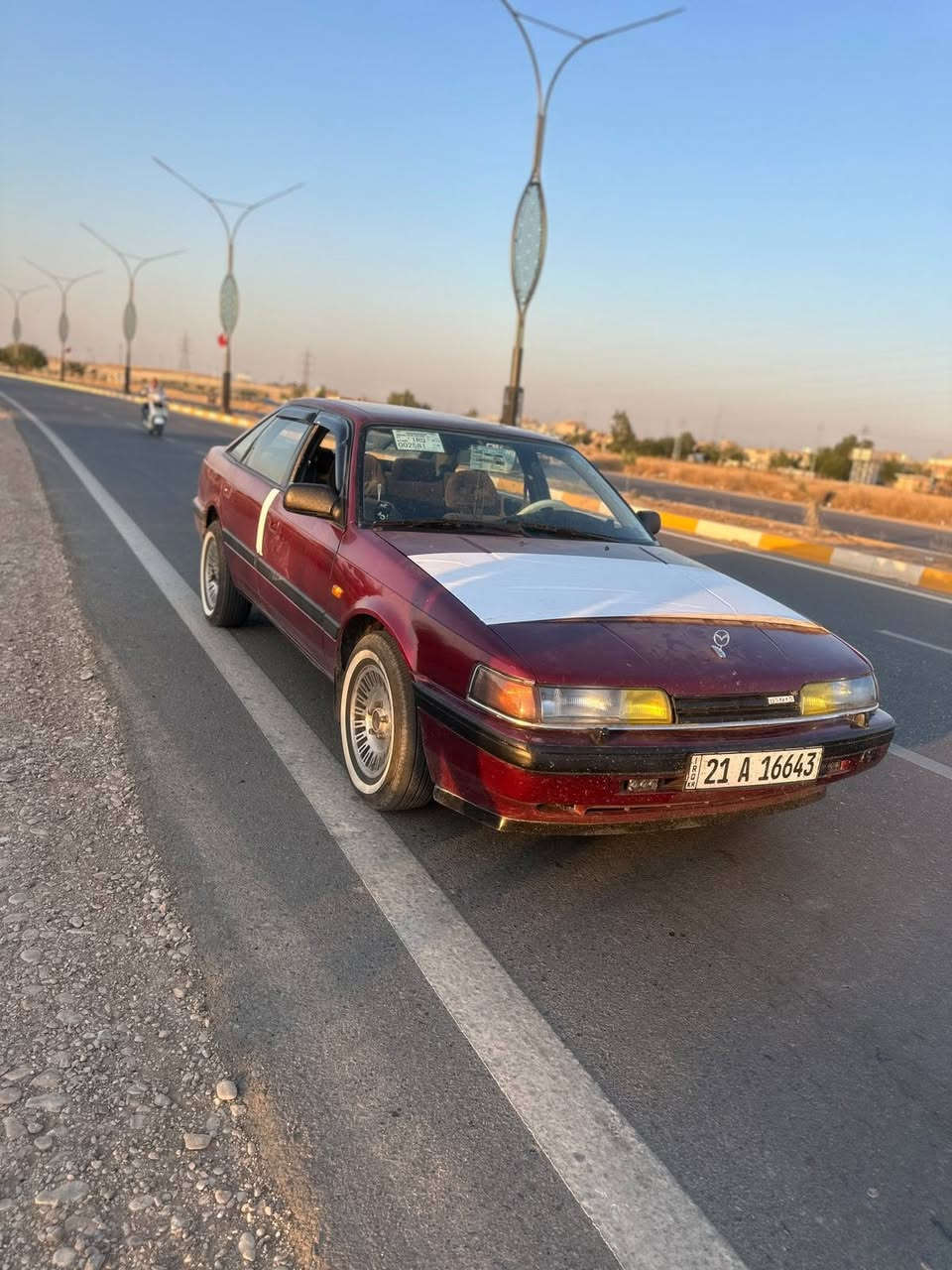 سلام عليكم 
مازدا 626 

موديل 1991

8 به خخ

رقم سليمانييه

بسمي تحويل ثاني يوم 

سياره ماشاءالله نضيفة

تخم تايرات صدر جديد

كير محرك  بشرط 

***********

السعر 45 وبي مجال حك الجية 

مكاني ديالى جلولاء

