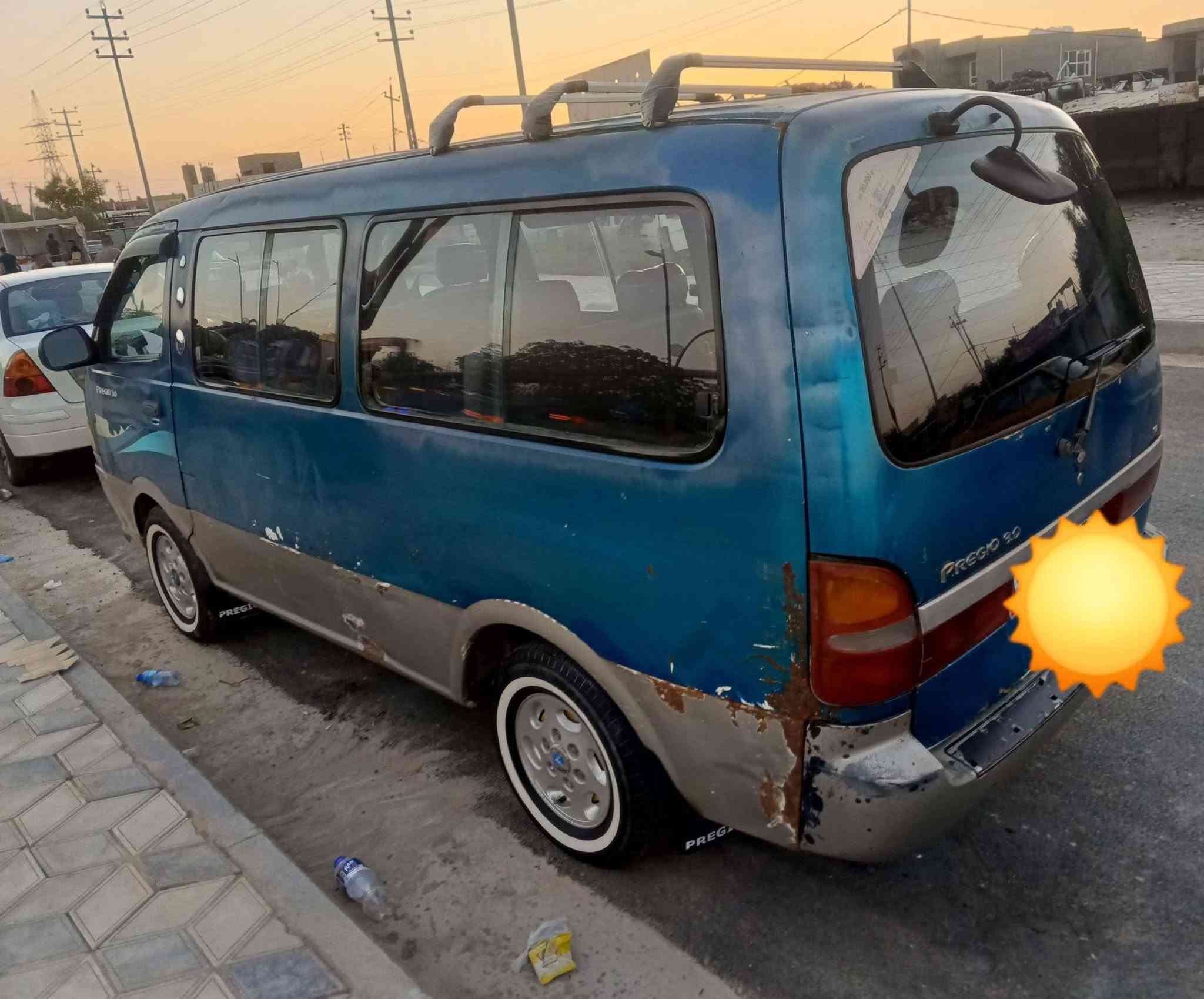 سلام عليكم
كيا بريجو موديل 99 سنوية 28شهر 9 بسمي رقم بغداد انكليزي مصفرة كير مكينه صدر تاير باتري اكسل كله جديد على أيدي كهربائيات كامله ماكو شي ما يشتغل جامه أمامية جديدة بس ستر الله كبل للشارع 67 وبيها مجال مال بيع ديالى بعقوبة ***********
