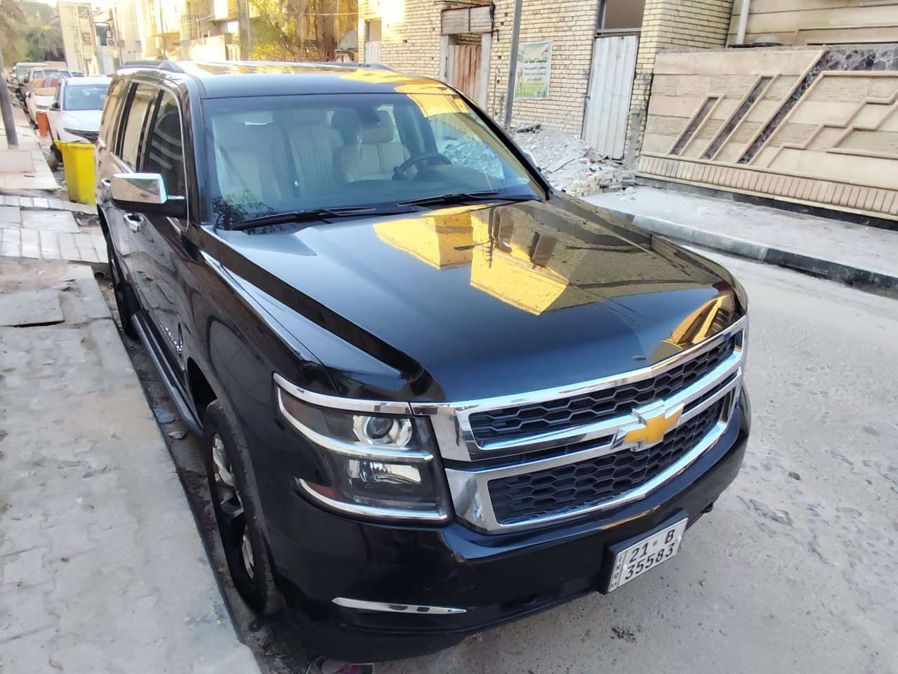 السلام عليكم
تاهو خليجي اسود  2019 رقمها سليمانية
السعر365
 ماشية اكثر من 108 الف وقابلة للزيادة.
 السياره باسم شخص من البصره
المحرك 5300 
2 - 4 wheel drive
سنويتها منتهية شهر السابع 2025
مكفولة عدا الدعامية

0781 041 0172
