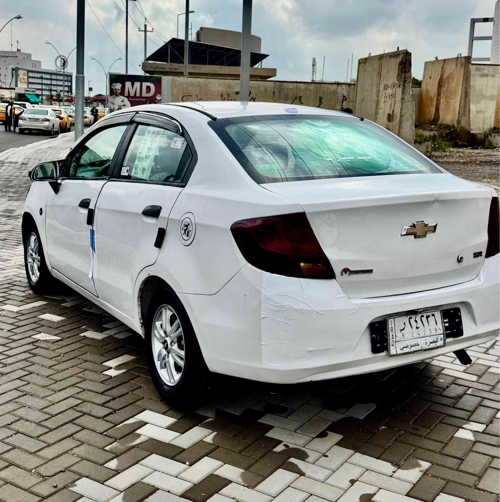 شوفليت سيئل موديل 2012 سنويه عضم عاج شرط وكاله 
صدر جديد 4جام كارباء سعر29$بي شويه مجال مراوس حسب قناعه مكان كركوك 
 ***********
*********** كركوك, العراق
