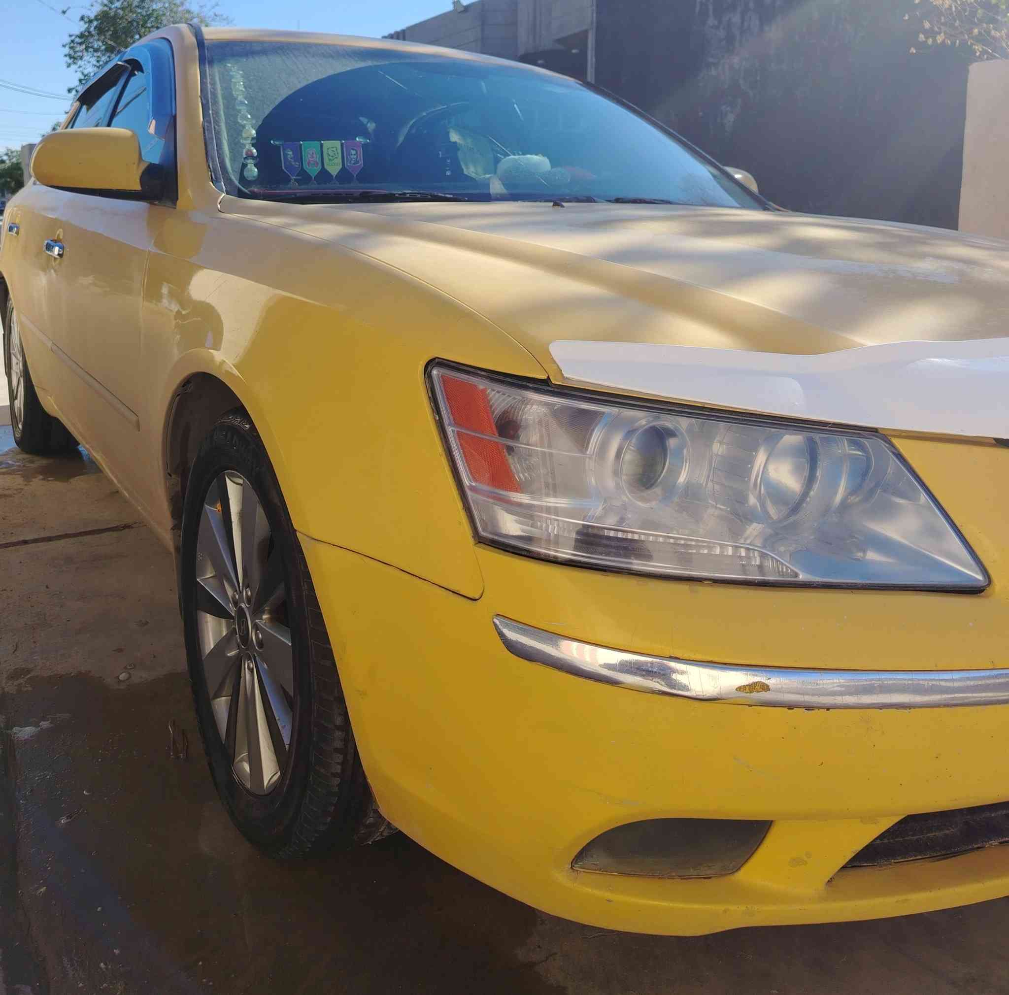 سوناتا ٢٠٠٩ رقم جديد دولي سنويه ٢٠٢٨ مصفره هيئة وغرامات شرط التحويل محرك ٢٤٠٠ گير عادي تبريد ثلج كهربائيات دوشمه سياره جاهزه مكانها خانقين السعر ٩٣ وبي مجال قليل للأستفسار على الرقم ***********
