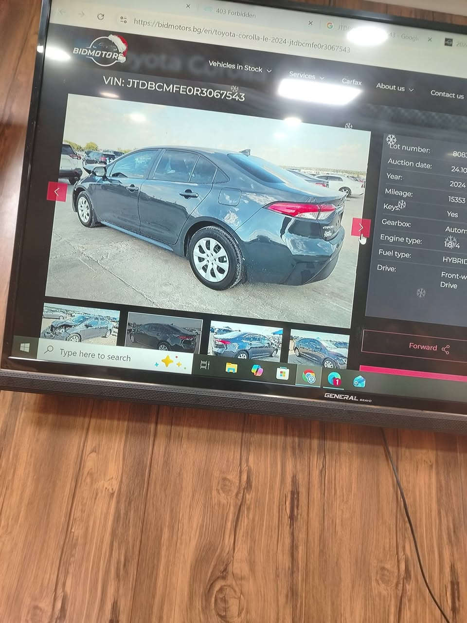 السلام عليكم للبيع فقط تويوتا كورولا 2024 LE السيارة مصلحة وجاهزة بعمان الحرة صور الحادث مرفقة بالمنشور للأستفسار
***********
***********
