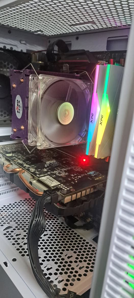 كيس تجميعه للالعاب كوراي 5 جيل 9

المعالج intel  Core i5-9500

التبريد غازي ag400

الرام- xpg 16gb ram ddr4

المذربورد  msi b350 gaming plus

الهاردات ssd 265 - hdd 1 tb

كرت الشاشة axle rx 580 8gb

البور سبلاي  650w

سعر الكيس 450 الف رقمي ***********

بغداد شارع الصناعه لايوجد توصيل
