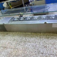 عارضه مقبلات او عارضة بيتزا   تبريد   قياس 150سم  استعمال قليل   السعر...