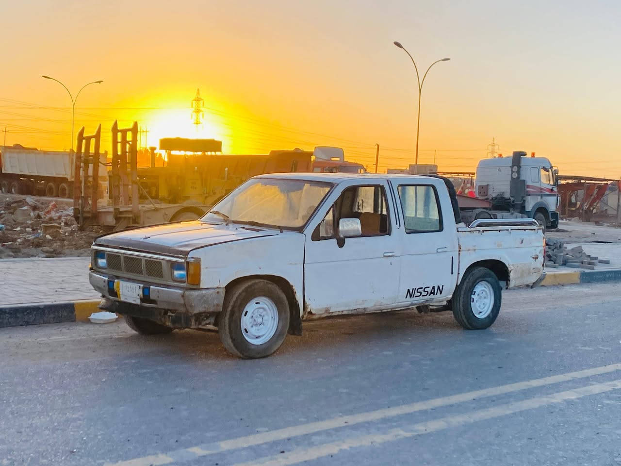 سلام عليكم بيكم نيسان موديل 89 مكفوله كفاله من ضربه وللكلبه قماره مكفوله محرك كير انضاف شاصي نضيف رقم نجف مشروع وطني سنويه جديده شرط التحويل مكان سماوه سعر 23 وبيه مجال رقم الهاتف ***********/لا يتواجد على الفيس
