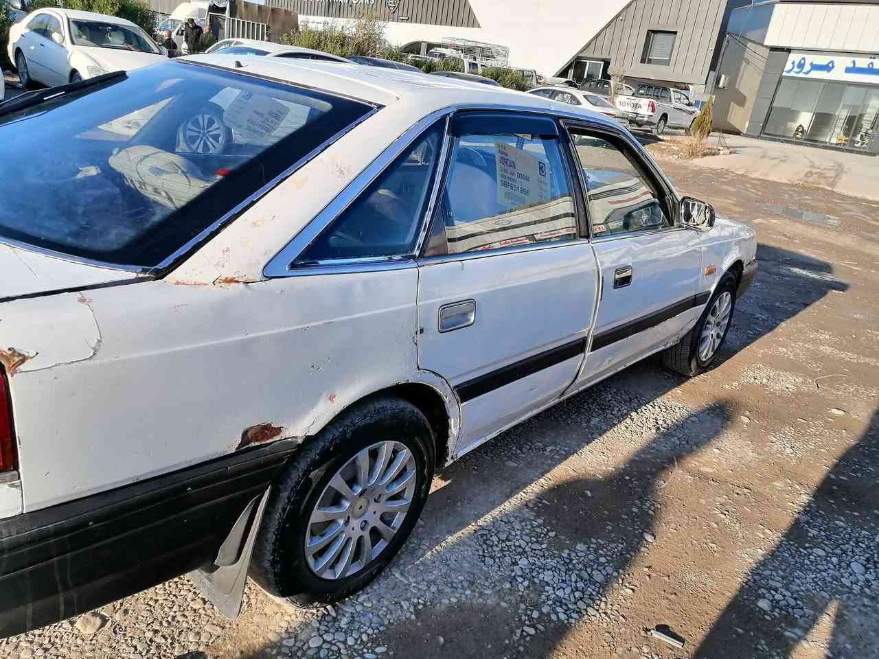 سلام عليكم ورحمة الله سيارة للبيع مازدة موديل( 90) مكان كلار (***********)
